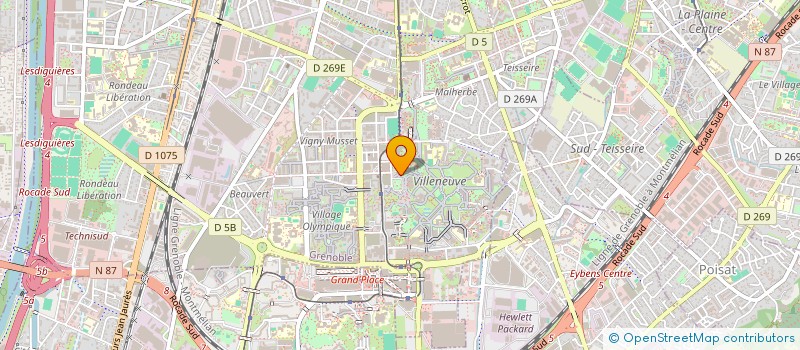 localisation de l'entreprise MONSIEUR GODWIN ODIASE à GRENOBLE