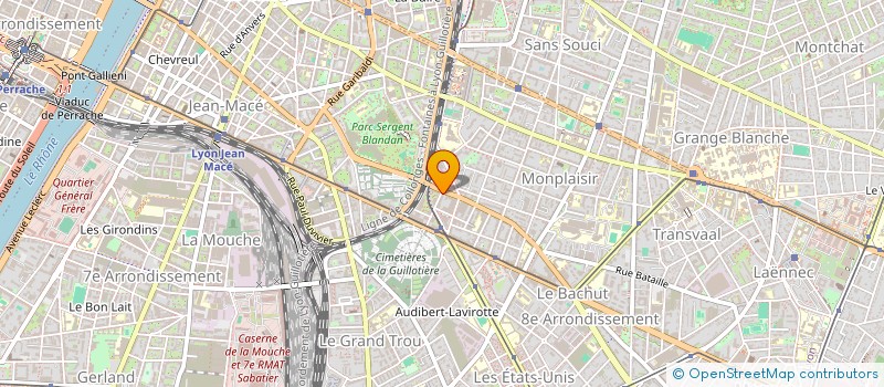 localisation de l'entreprise MONSIEUR GODWIN ONWUKA-OGWO  LYON