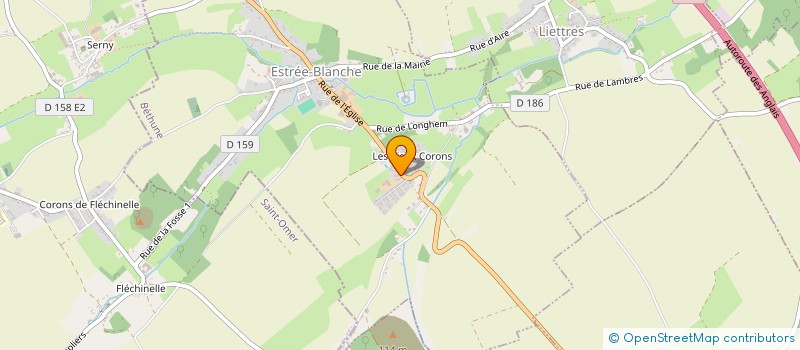 localisation de l'entreprise MONSIEUR GOEFFREY MASSET  ESTREE-BLANCHE