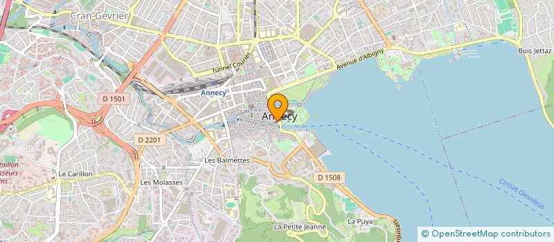 localisation de l'entreprise MONSIEUR GOFEIKA DEMETER à ANNECY