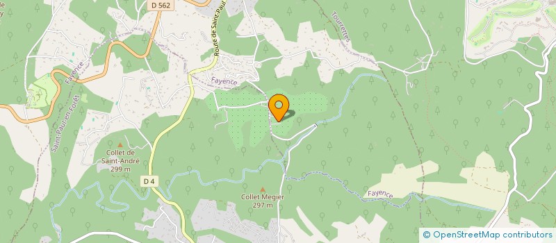 localisation de l'entreprise MONSIEUR GOFFREY COCU  FAYENCE