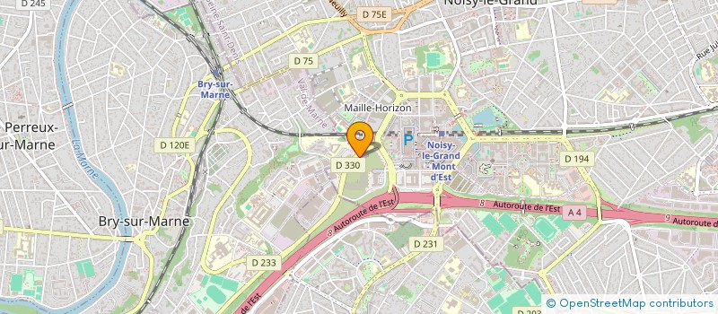 localisation de l'entreprise MONSIEUR GOGOUA KOUAKOU  BRY-SUR-MARNE