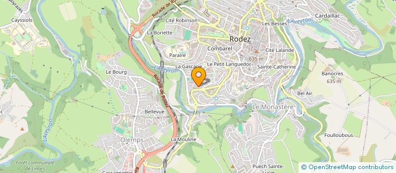 localisation de l'entreprise MONSIEUR GOHAR NISANOV  RODEZ