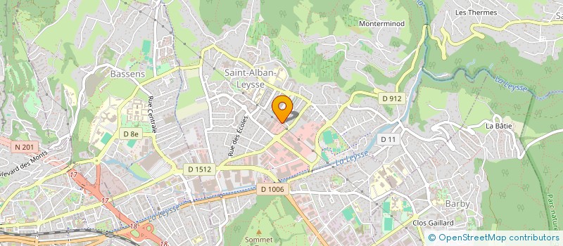 localisation de l'entreprise MONSIEUR GOHAR SHALABY  SAINT-ALBAN-LEYSSE