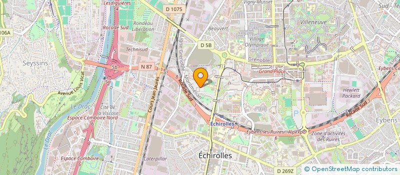 localisation de l'entreprise MONSIEUR GOKAN DOGAN à ECHIROLLES