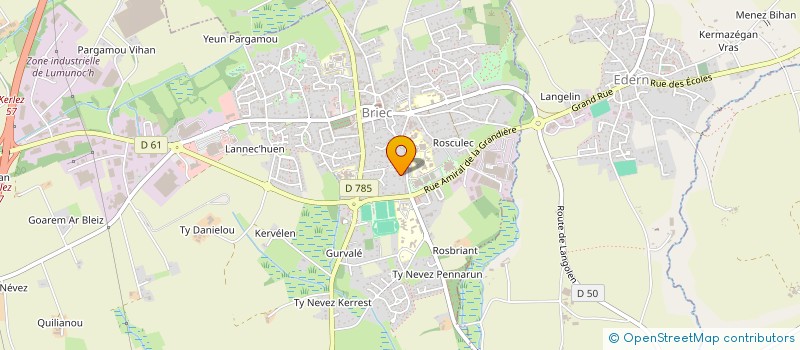 localisation de l'entreprise MONSIEUR GOKAN YILDIRIM  BRIEC