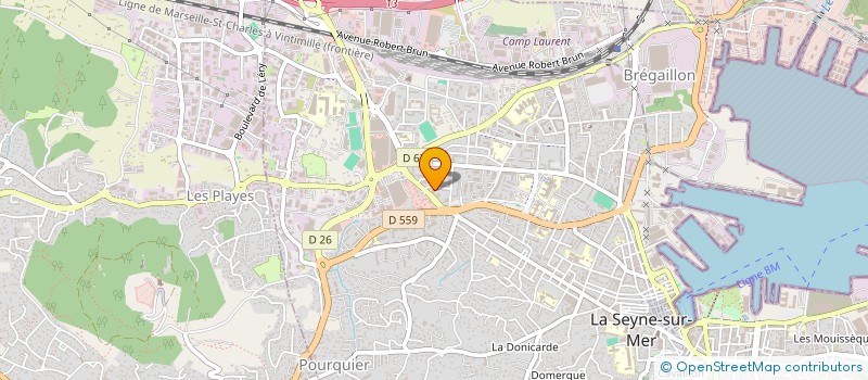 localisation de l'entreprise MONSIEUR GOKHAN ASLAN  LA SEYNE-SUR-MER