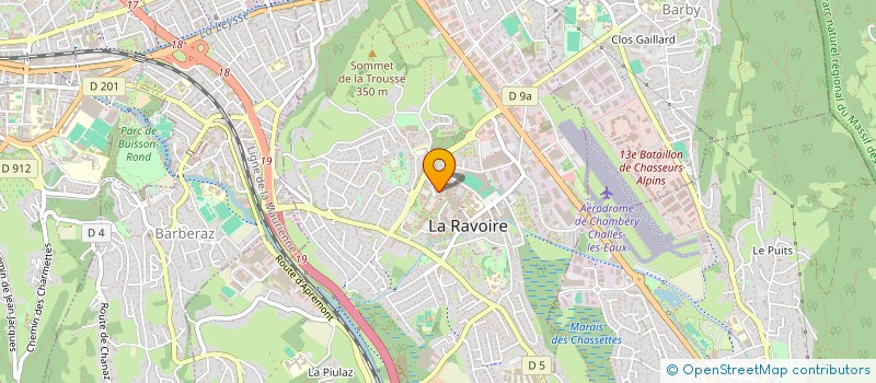 localisation de l'entreprise MONSIEUR GOKHAN BEKCI à LA RAVOIRE