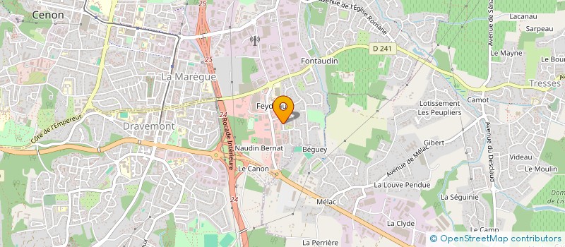 localisation de l'entreprise MONSIEUR GOKHAN EGRI  ARTIGUES-PRES-BORDEAUX