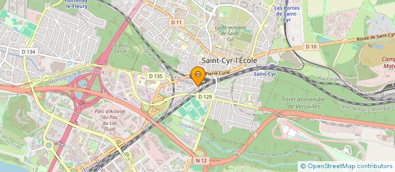 localisation de l'entreprise MONSIEUR GOKHAN GUNGOR à SAINT-CYR-L'ECOLE