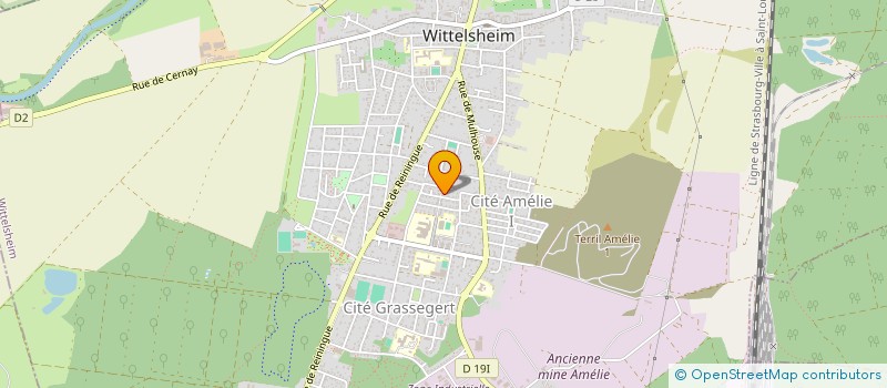 localisation de l'entreprise MONSIEUR GOKHAN KOCAK à WITTELSHEIM