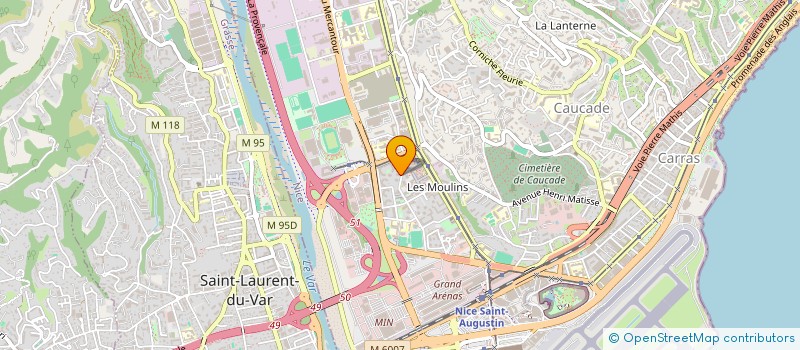 localisation de l'entreprise MONSIEUR GOKHAN ONDEYER  NICE