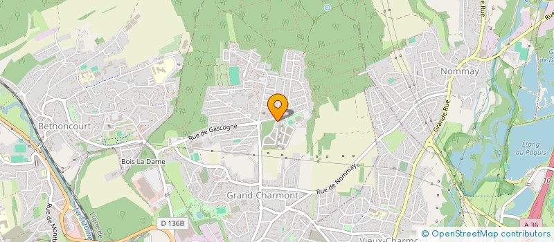 localisation de l'entreprise MONSIEUR GOKHAN SEZER  GRAND-CHARMONT