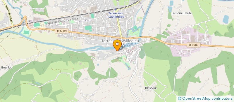 localisation de l'entreprise MONSIEUR GOKHAN TEMEL  TERRASSON-LAVILLEDIEU