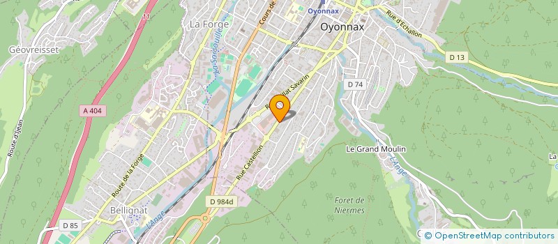 localisation de l'entreprise MONSIEUR GOKHAN YAKAR à OYONNAX