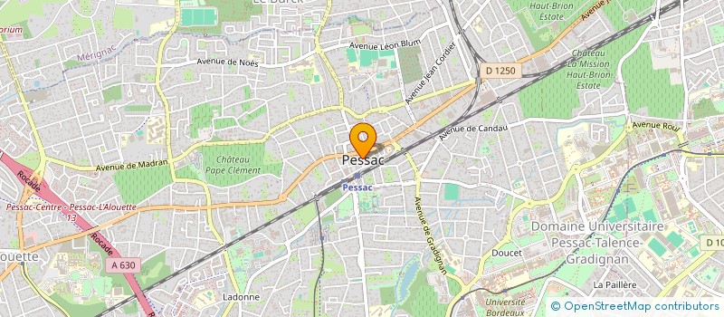 localisation de l'entreprise MONSIEUR GOKHAN YAPMIS  PESSAC