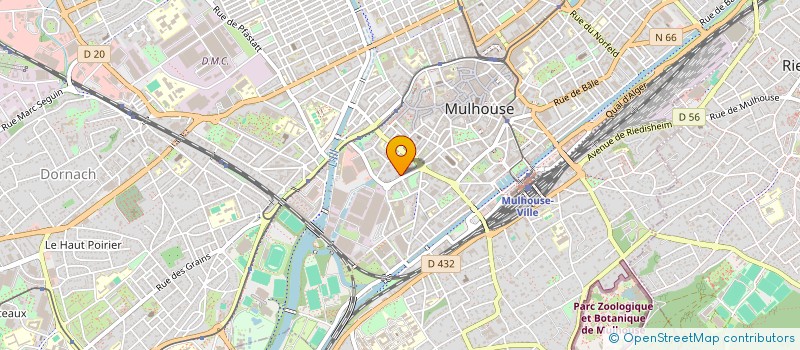 localisation de l'entreprise MONSIEUR GOKMEN BUDAK  MULHOUSE