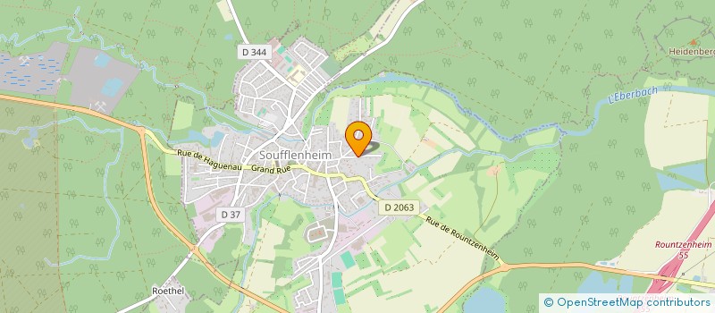 localisation de l'entreprise MONSIEUR GOKMEN KAYA  SOUFFLENHEIM