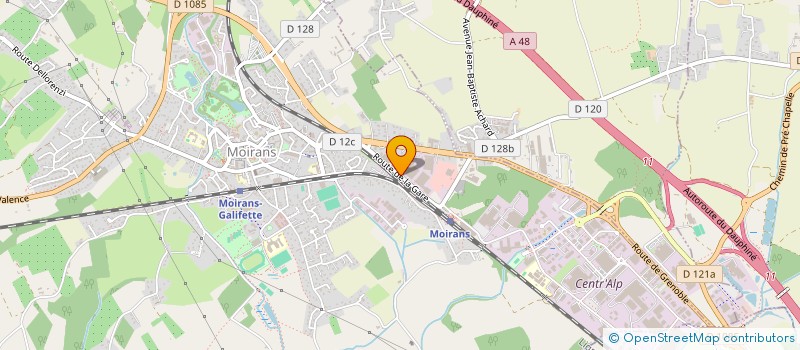 localisation de l'entreprise MONSIEUR GOKMEN TOSUN  MOIRANS