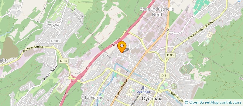 localisation de l'entreprise MONSIEUR GOKSEL GOKDAG à OYONNAX