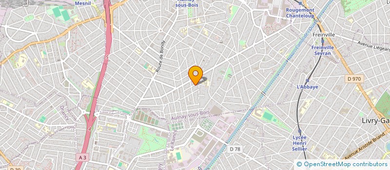 localisation de l'entreprise MONSIEUR GOKUL BABYSHEEJA à AULNAY-SOUS-BOIS