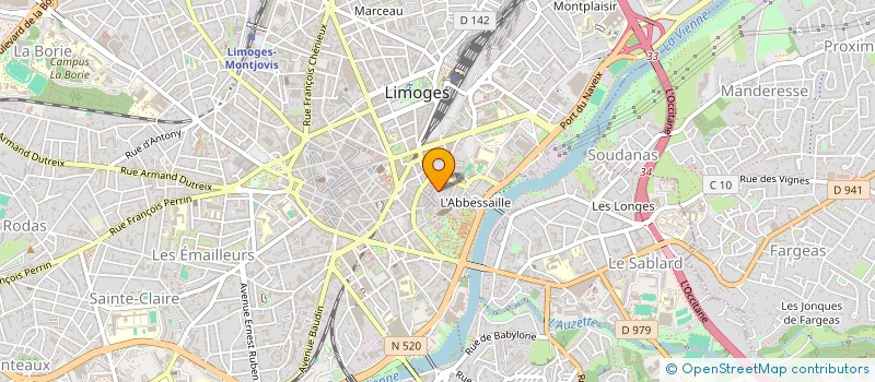 localisation de l'entreprise MONSIEUR GOKULARAJAH GANESARATNAM à LIMOGES