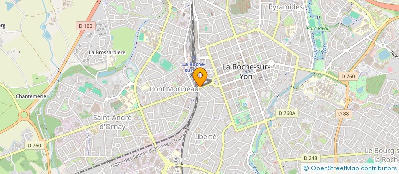 localisation de l'entreprise MONSIEUR GOLAJAN ORIAKHEL à LA ROCHE-SUR-YON