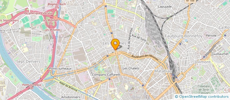 localisation de l'entreprise MONSIEUR GOLAM CHOWDHURY  TOULOUSE