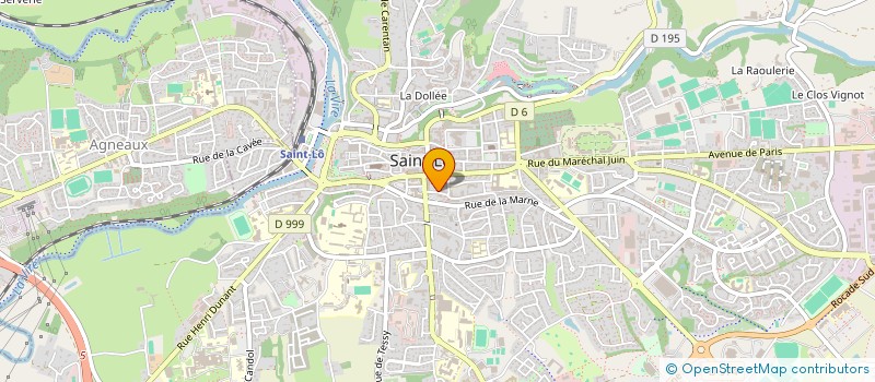 localisation de l'entreprise MONSIEUR GOLAM DANESH  SAINT-LO