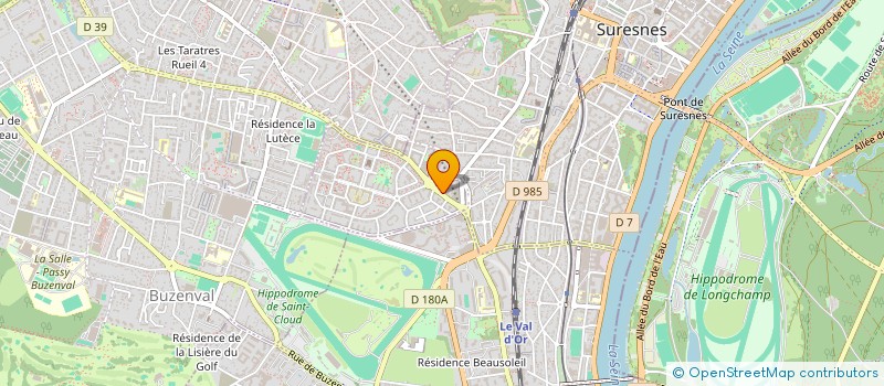 localisation de l'entreprise MONSIEUR GOLBY GANDA à SURESNES
