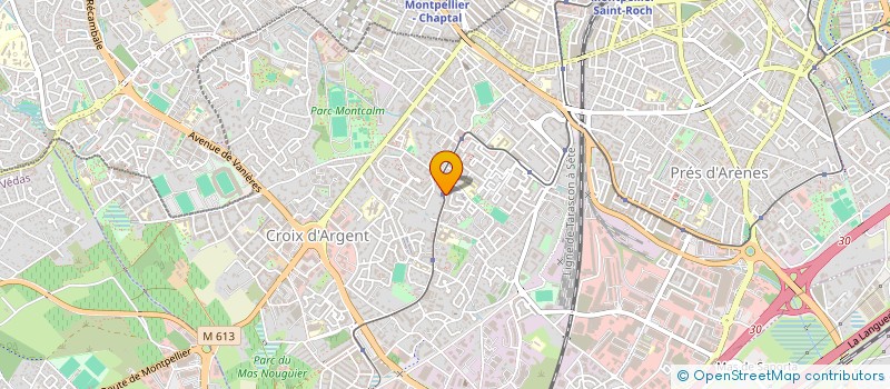 localisation de l'entreprise MONSIEUR GOLLY AMANI à MONTPELLIER
