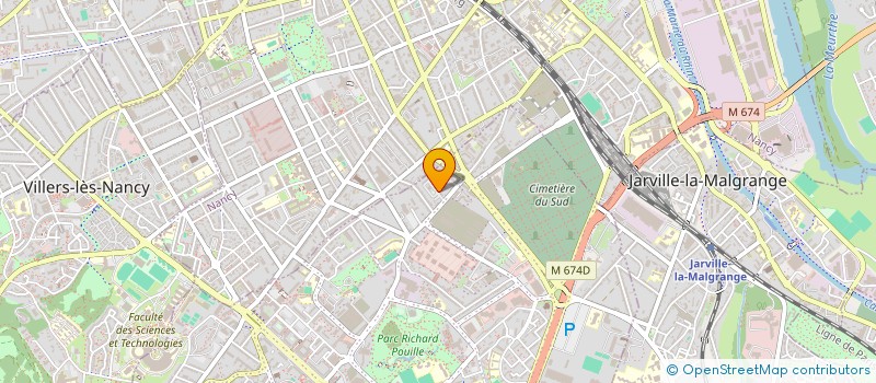 localisation de l'entreprise MONSIEUR GOLUB BOJOVIC  VANDUVRE-LES-NANCY