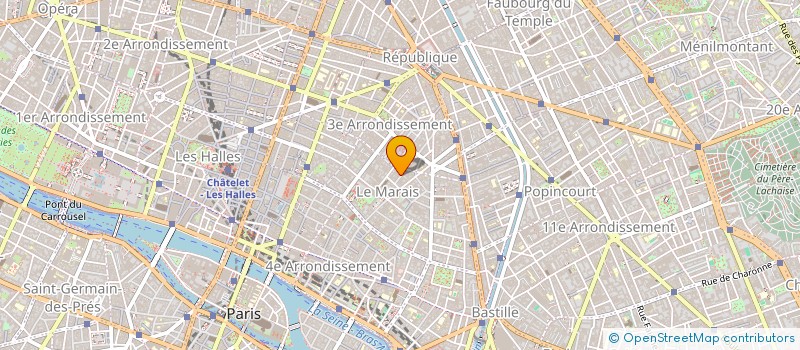 localisation de l'entreprise MONSIEUR GOMEZ ALEXANDRINE  PARIS