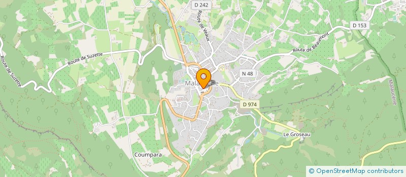 localisation de l'entreprise MONSIEUR GOMEZ MARTINEZ  ENTRECHAUX