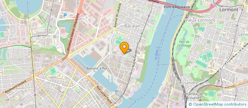 localisation de l'entreprise MONSIEUR GONCALO DA SILVA FERNANDES  BORDEAUX