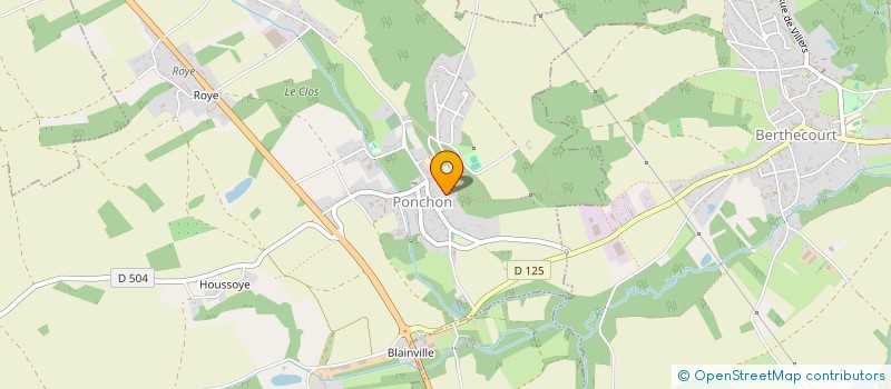 localisation de l'entreprise MONSIEUR GONCALO DE SOUSA  PONCHON