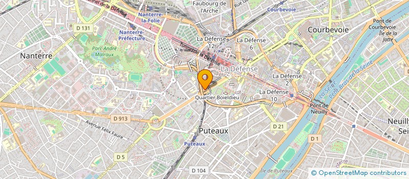 localisation de l'entreprise MONSIEUR GONGHE ZHAN  PUTEAUX