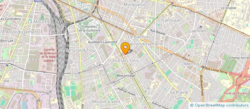 localisation de l'entreprise MONSIEUR GONI MAHAMOUD  LYON