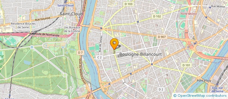 localisation de l'entreprise MONSIEUR GONSARD INDI à BOULOGNE-BILLANCOURT