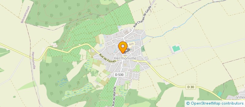 localisation de l'entreprise MONSIEUR GONTRAN BOSTEAUX  CAUROY-LES-HERMONVILLE