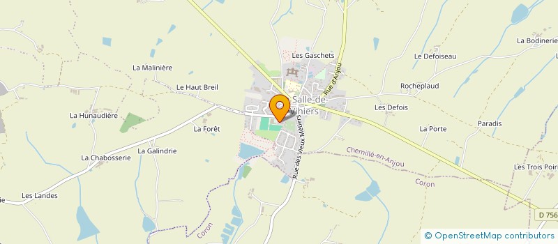 localisation de l'entreprise MONSIEUR GONTRAN BOUET à CHEMILLE-EN-ANJOU