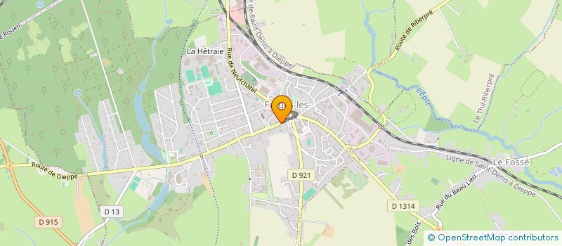 localisation de l'entreprise MONSIEUR GONTRAN BOYARD  FORGES-LES-EAUX