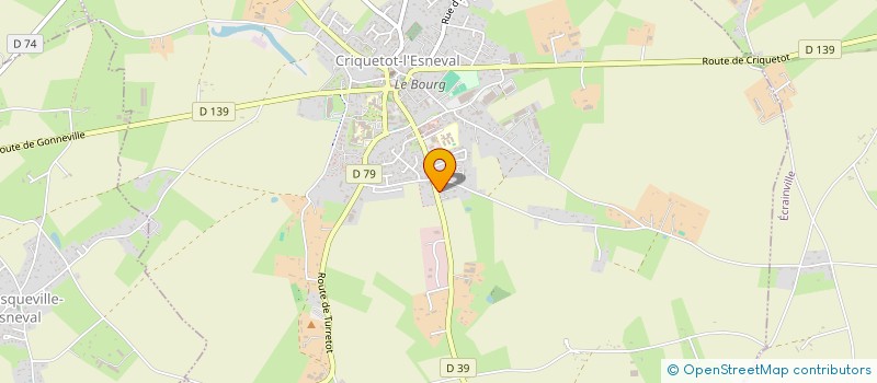 localisation de l'entreprise MONSIEUR GONTRAN GIBAUX à CRIQUETOT-L'ESNEVAL