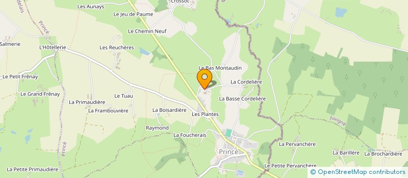 localisation de l'entreprise MONSIEUR GONTRAN HEULOT à PRINCE