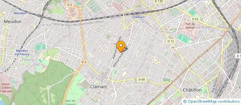 localisation de l'entreprise MONSIEUR GONTRAN KATOSSY à CLAMART