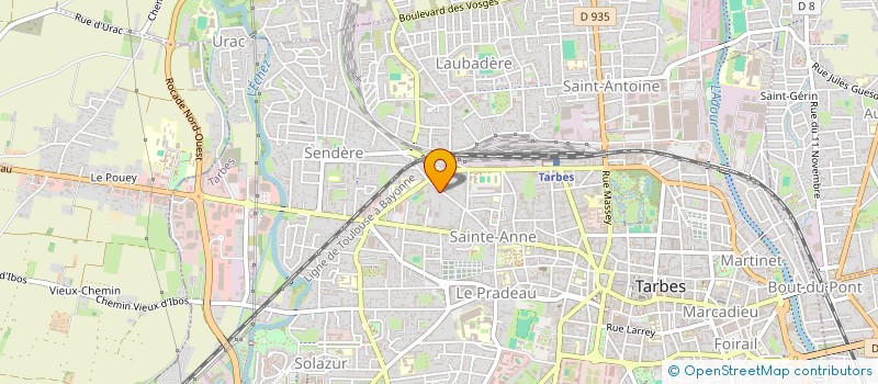 localisation de l'entreprise MONSIEUR GONTRAN KLEIN  TARBES