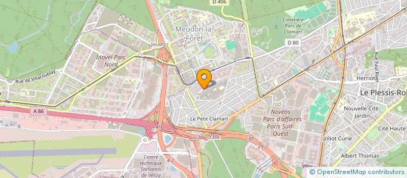 localisation de l'entreprise MONSIEUR GONTRAN OWONA à CLAMART