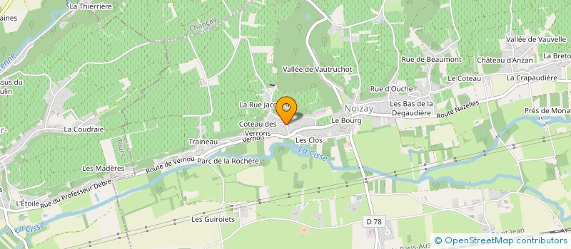 localisation de l'entreprise MONSIEUR GONTRAN PIERSON  NOIZAY