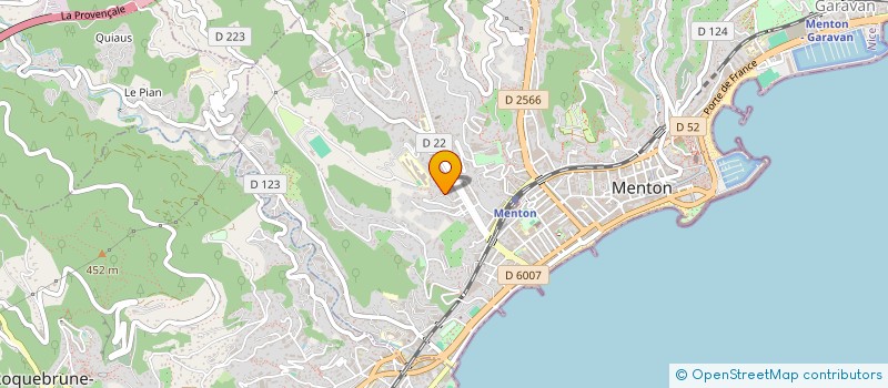 localisation de l'entreprise MONSIEUR GONTRAN RAUMEL à MENTON