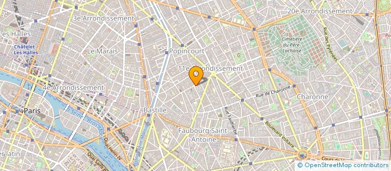 localisation de l'entreprise MONSIEUR GONTRAN SARRET  PARIS